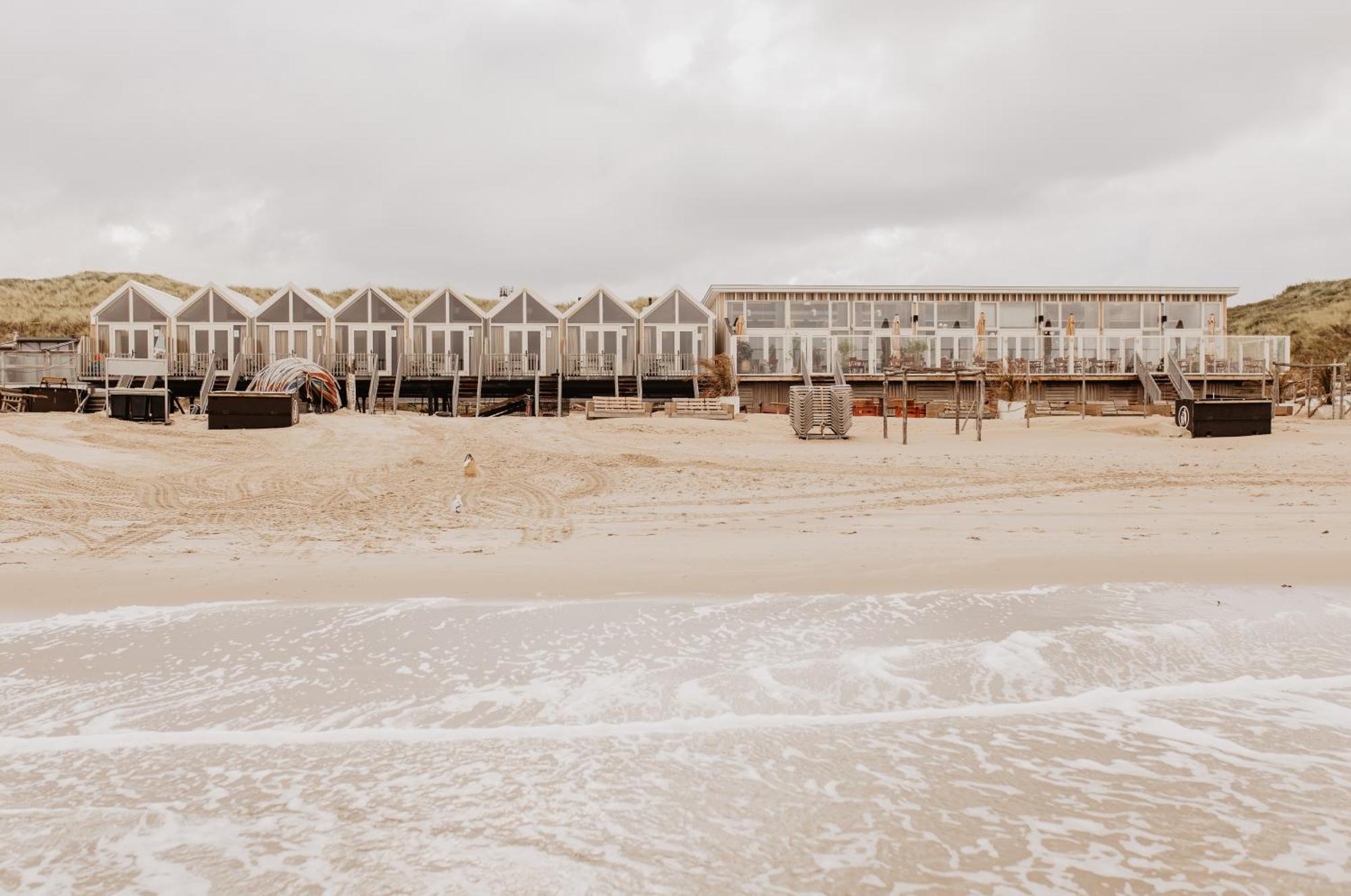 Strandhuisjes Zoomers Aan Zee Castricum Eksteriør billede